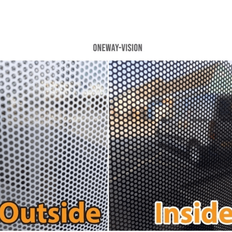 Oneway Window Vision Signage